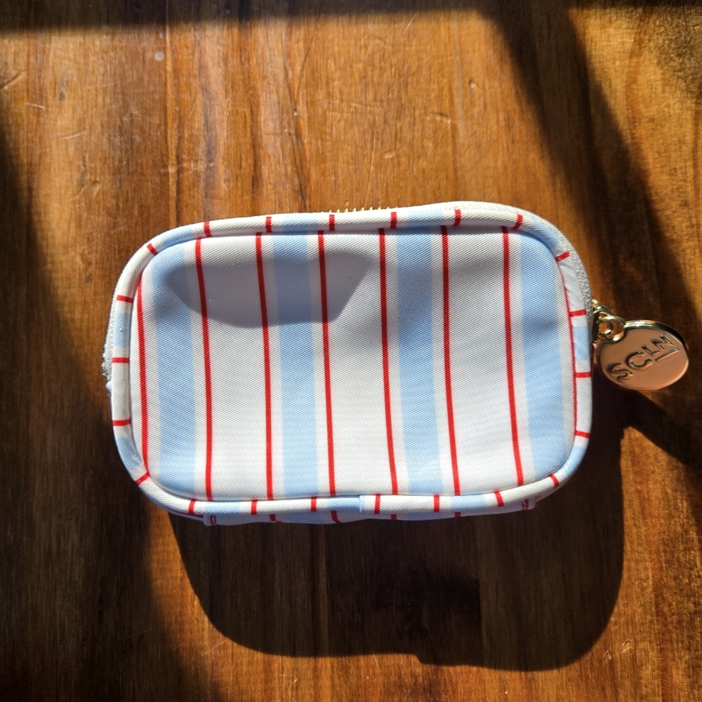 Stoney Clover Lane Micro Pouch Harbor Stripe